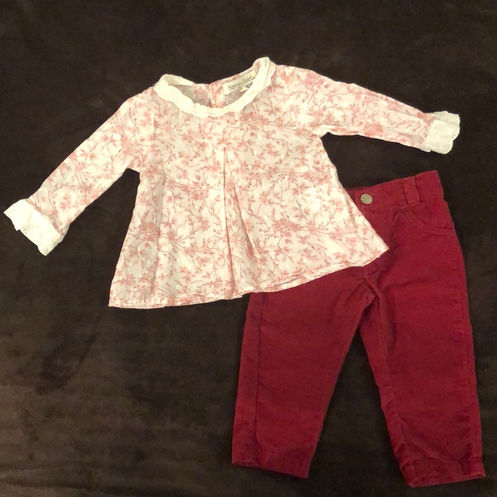 Baby girl (3/6 mo) outfit